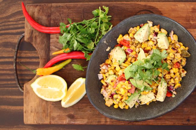 CHARGRILLED CORN SALAD