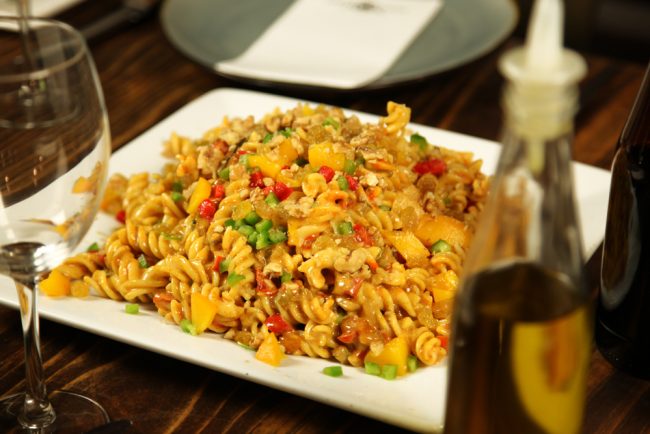 NUTTY PEACH NOODLE SALAD